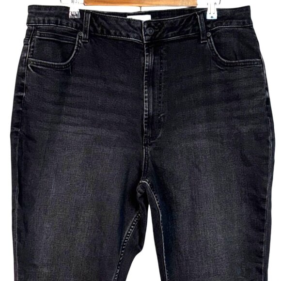 ASOS Design Curvy Black High Rise Denim Skinny Jeans Plus Size 36x30 - Picture 3 of 7